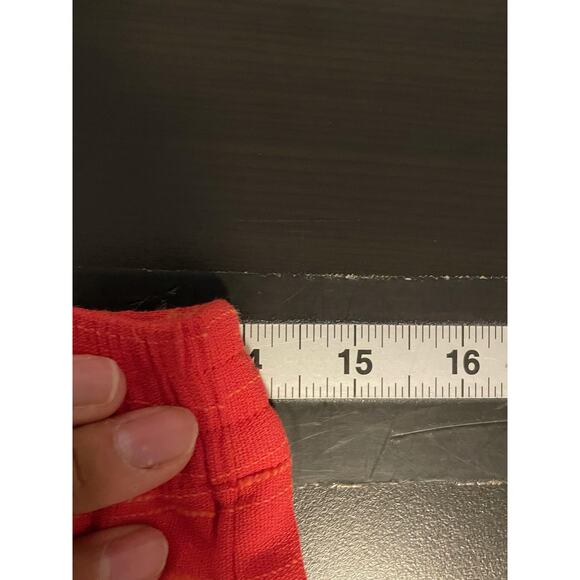 Faith by Celia Forrester 2 Piece Set Womens Small Red Patchwork Beaded Boho Y2K - Picture 6 of 9